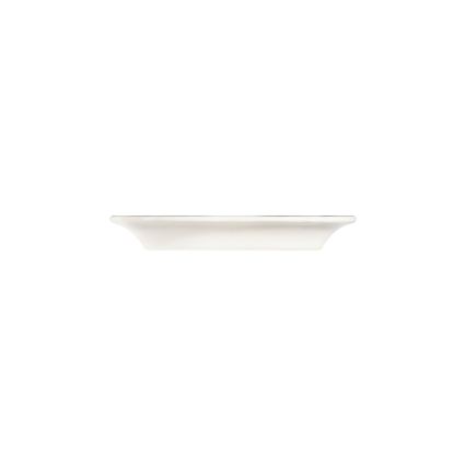 18-częściowy zestaw obiadowy kremowy/srebrny/porcelana