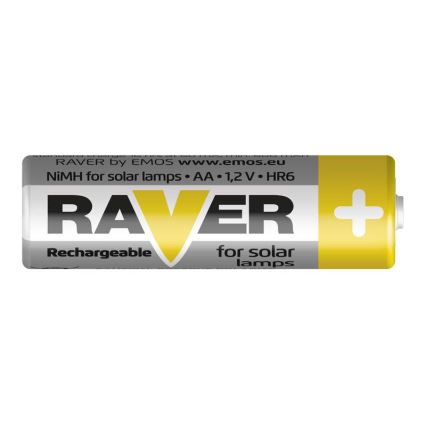 2 szt. Bateria akumulatorowa AA RAVER NiMH/1,2V/600 mAh