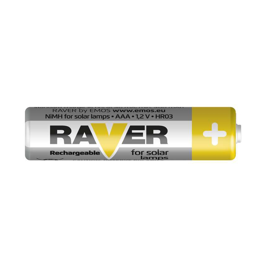 2 szt Bateria ładowalna AAA RAVER NiMH/1,2V/400 mAh