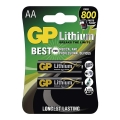2 szt. Bateria litowa AA GP LITHIUM 1,5V