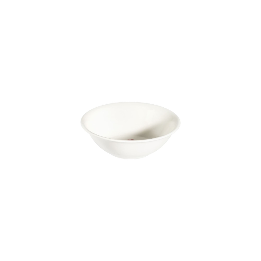 24-częściowy zestaw obiadowy biały/czerwony/zielony/porcelana