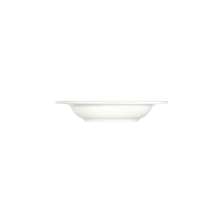 24-częściowy zestaw obiadowy, biały/niebieski, porcelana