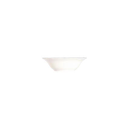 24-częściowy zestaw obiadowy, biały/srebrny/porcelana