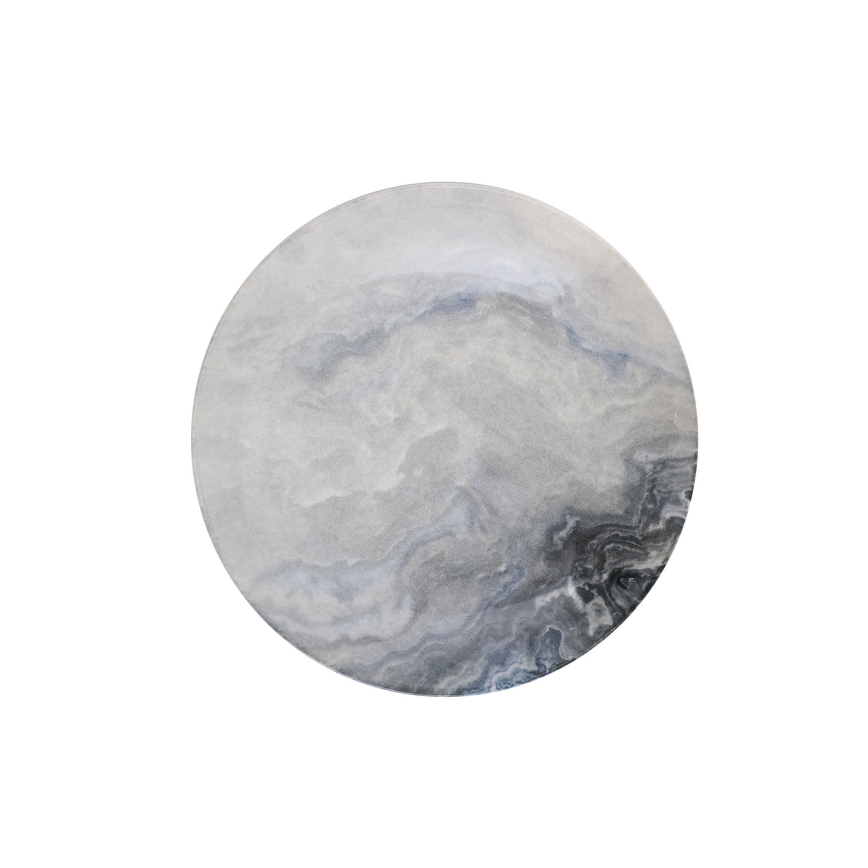 24-częściowy zestaw obiadowy, brązowy, porcelana