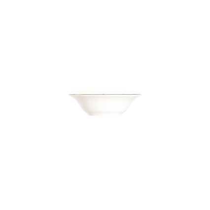 24-częściowy zestaw obiadowy, porcelana, biały/złoty