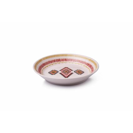 24-częściowy zestaw obiadowy, wielobarwny, ceramiczny