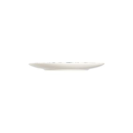 24-częściowy zestaw obiadowy wielobarwny/niebieski/porcelana