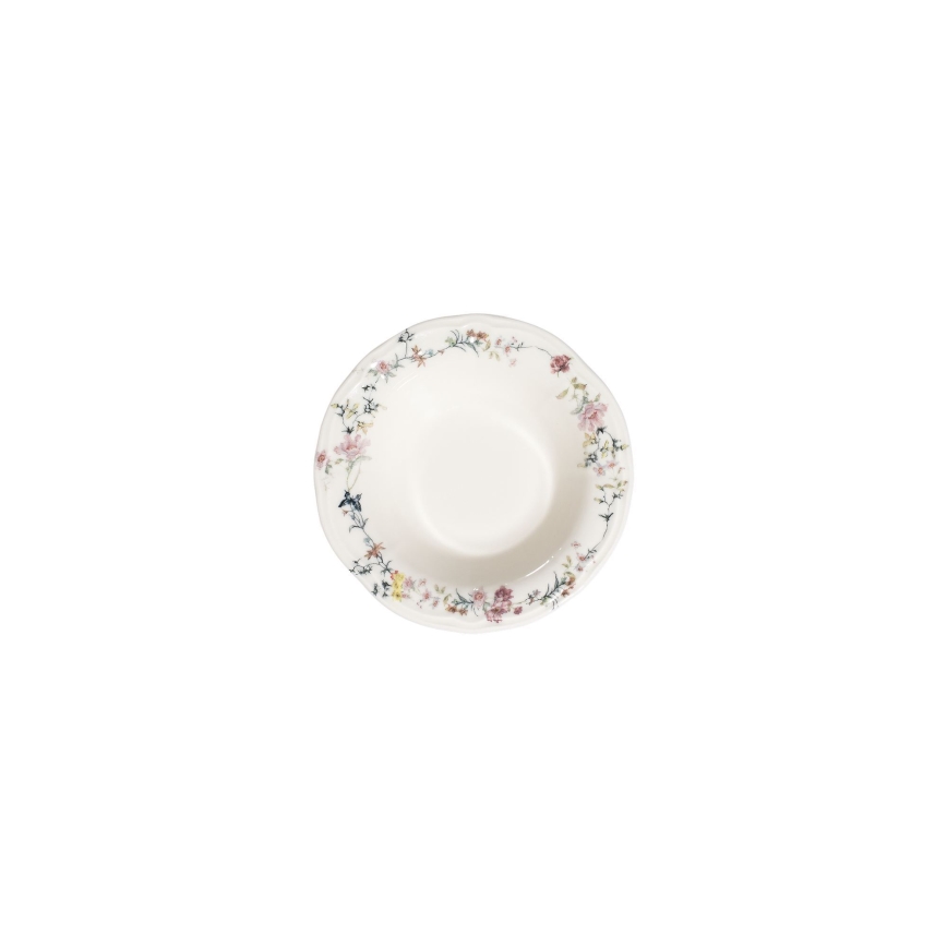24-częściowy zestaw obiadowy, wielobarwny, porcelana