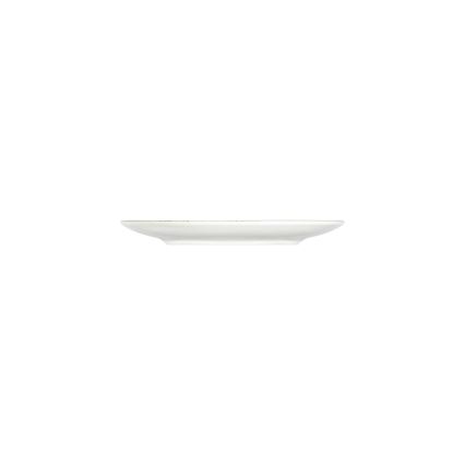 24-elementowy komplet obiadowy — niebieski/beżowy, porcelana