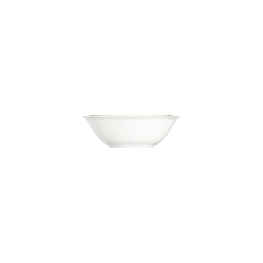 24-elementowy komplet obiadowy — niebieski/beżowy, porcelana