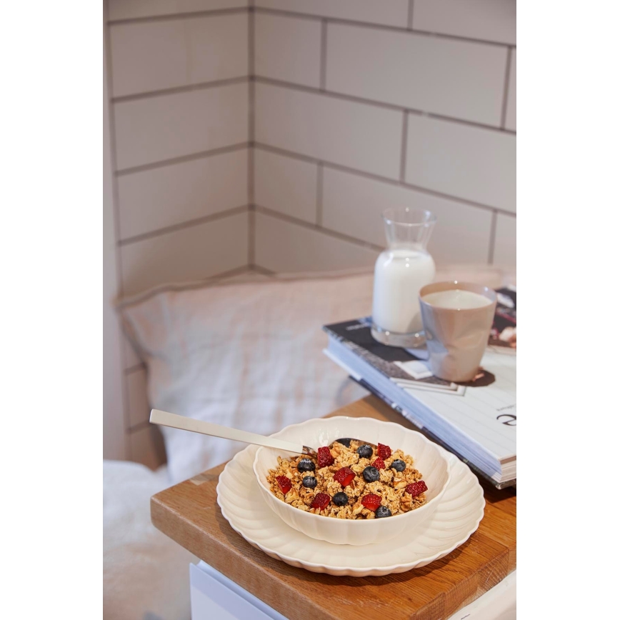 27-częściowy zestaw obiadowy, biały/porcelana