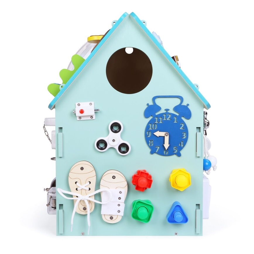 2Kids Toys - Activity board dom niebieski