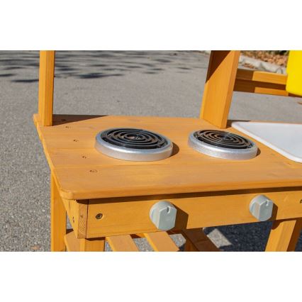 2Kids Toys - Drewniana kuchnia ogrodowa z zlewem