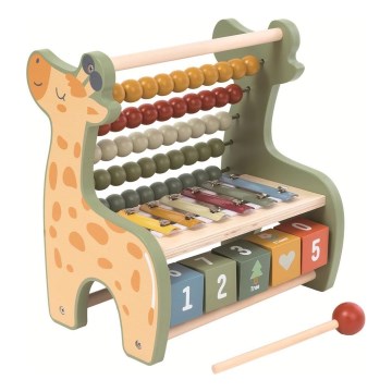 2Kids Toys - Drewniana wielofunkcyjna liczydło Żyrafa