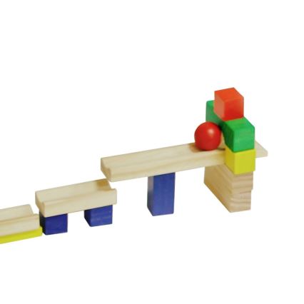 2Kids Toys - Drewniane kolorowe domino, 400 szt.