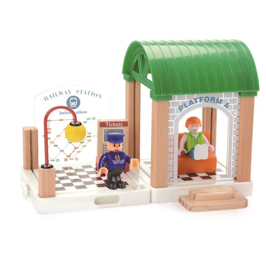 2Kids Toys - Kolejka Miasto i Wieś 200 elementów