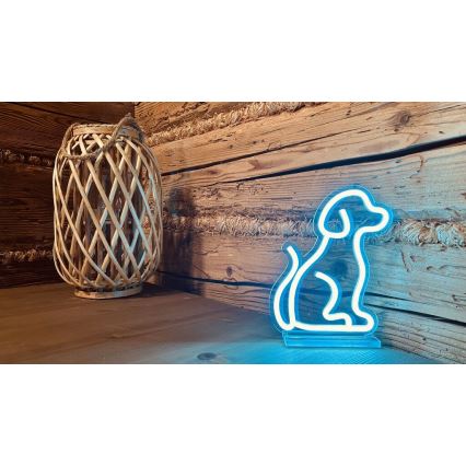 2Kids Toys - LED Neon stołowy dekoracja LED/5W/USB pies