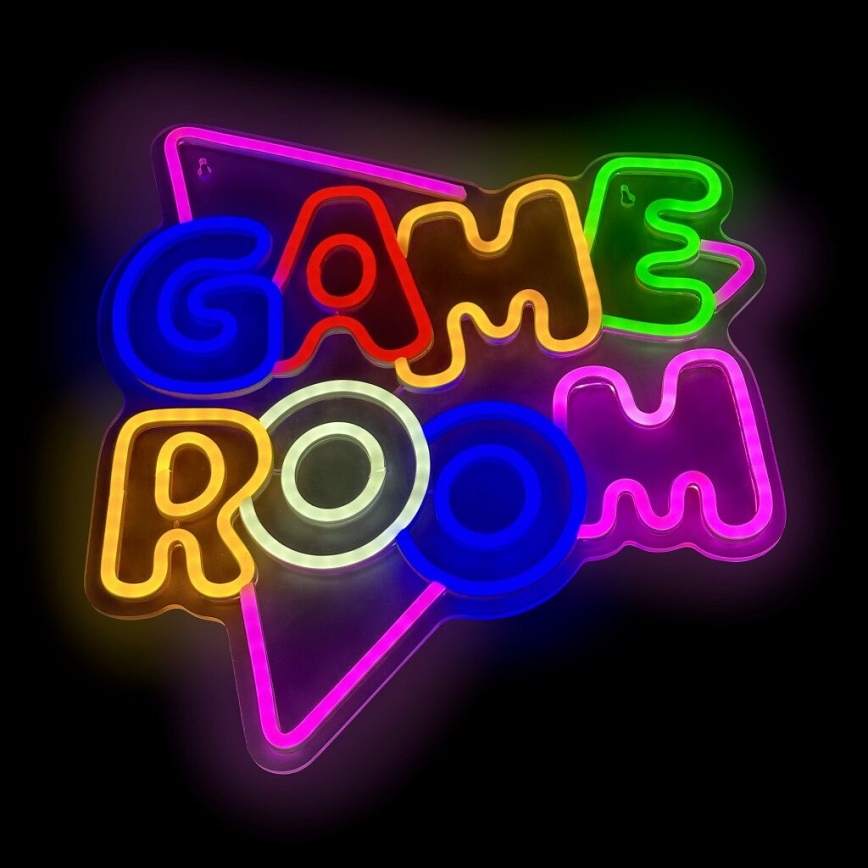 2Kids Toys - LED Neonowa dekoracja ścienna LED/5W/USB game room