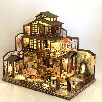 2Kids Toys - Miniatura domu Luksusowa willa sakura 2xAAA
