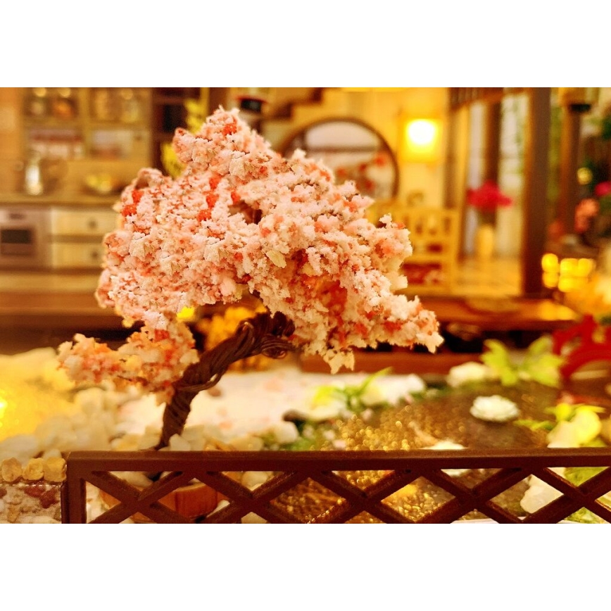 2Kids Toys - Miniatura domu Luksusowa willa sakura 2xAAA