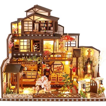 2Kids Toys - Miniatura domu Luksusowa willa sakura 2xAAA