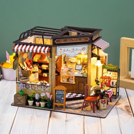 2Kids Toys - Miniatura domku Piekarnia Julii 2xAAA