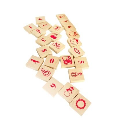 2Kids Toys - Naturalne drewniane klocki, 220 szt.