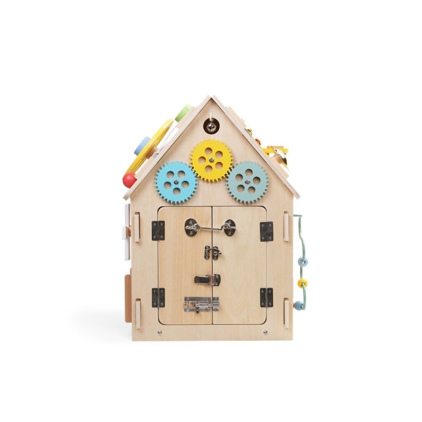 2Kids Toys - Tablica aktywności domek beżowy