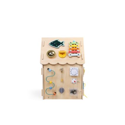 2Kids Toys - Tablica aktywności domek beżowy