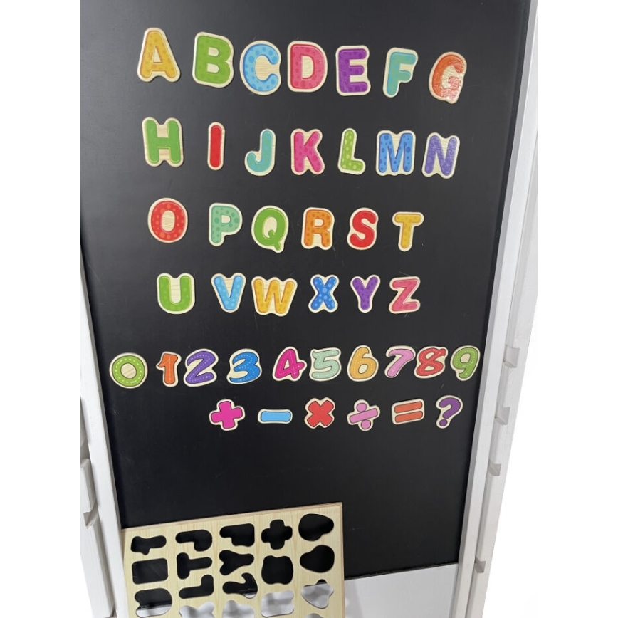 2Kids Toys - Wieża edukacyjna Kot ze zjeżdżalnią i tablicą