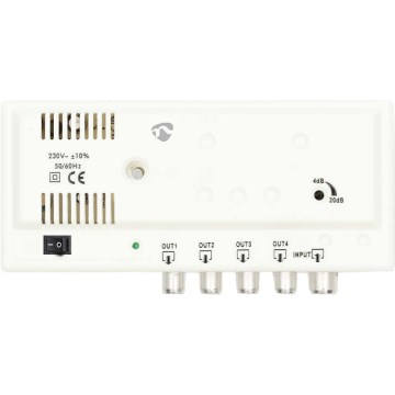4-pasmowy wzmacniacz antenowy 230V