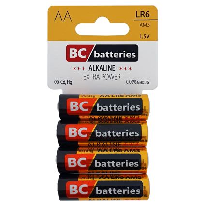 4 szt Bateria alkaliczna EXTRA POWER AA 1,5V