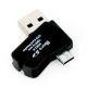 4w1 MicroSDHC 16GB + adapter SD + czytnik MicroSD + adapter OTG