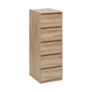 5five - Komoda HEIM 40x118x48 cm brązowa