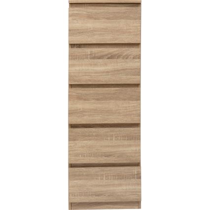 5five - Komoda HEIM 40x118x48 cm brązowa