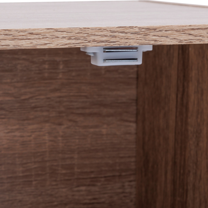 5five - Komoda TIDY 68x68x32 cm brązowa