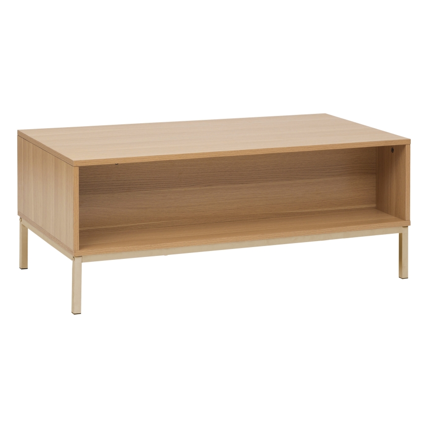 5five - Stolik kawowy ESEN 100x40 cm brązowy