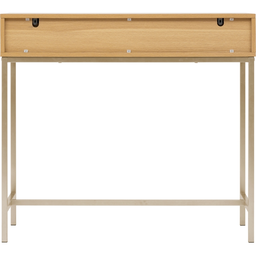5five - Stolik konsolowy OPUS 90x35 cm brązowy