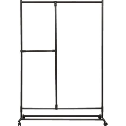 5five - Wieszak stojący KENY 173x117 cm czarny