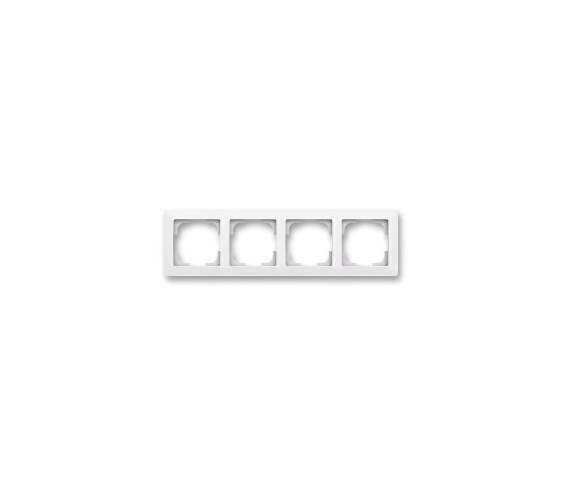 ABB 3901T-A00040 500 - Ramka czterokrotna ZONI biała