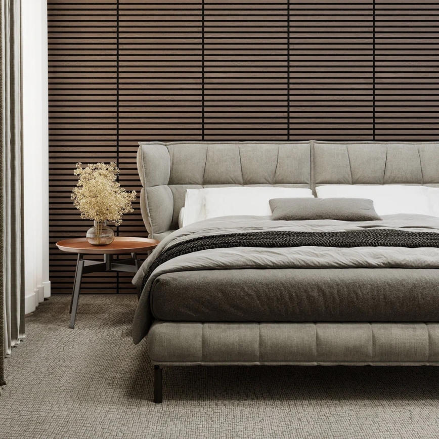 ADA 4x Akustyczny panel ścienny DANVIKEN 60x60 cm orzech