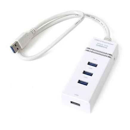 Adapter 4x port USB