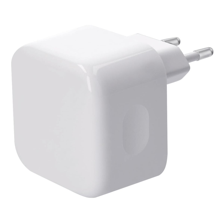 Adapter do szybkiego ładowania 2xUSB-C 36W biały