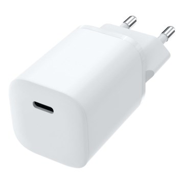 Adapter do szybkiego ładowania Power Delivery 1xUSB-C 33W biały