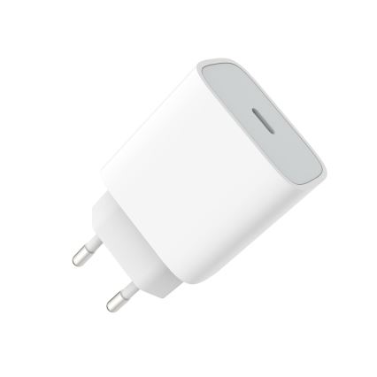 Adapter do szybkiego ładowania Power Delivery 20W USB-C biały