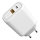 Adapter do szybkiego ładowania Power Delivery 30W USB-C + USB-A biały