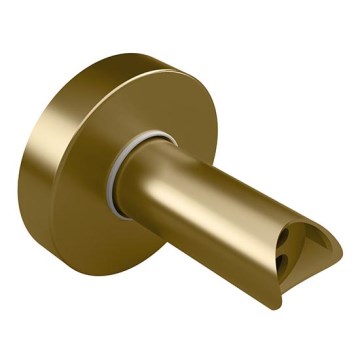 Adapter do ukrytego podłączenia elektrycznych grzejników łazienkowych do ściany 6,4x6,4 cm złoty