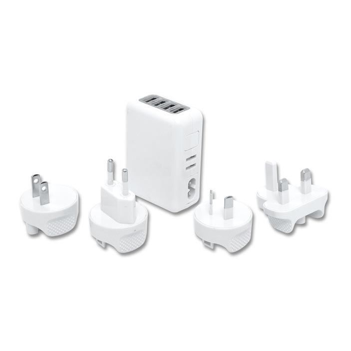 Adapter podróżny 4xUSB