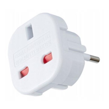 Adapter podróżny do gniazdka UK-EU