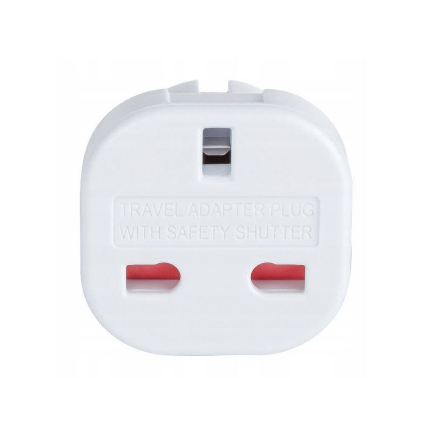 Adapter podróżny z UK do gniazdka EU